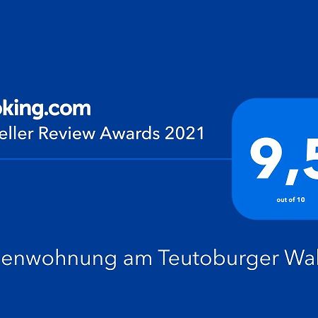 Ferienwohnung Am Teutoburger Wald 1 Эрлингхаузен Экстерьер фото